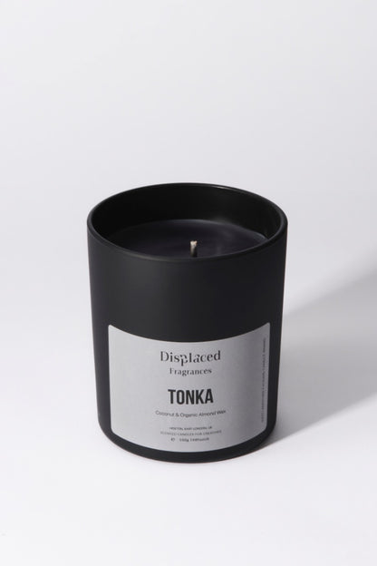 Tonka Black - Organic Scented Candle