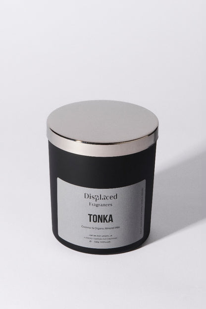 Tonka Black - Organic Scented Candle