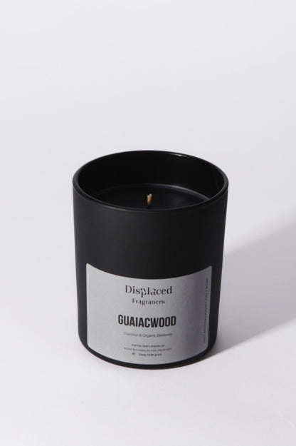 Guaiacwood Black - Organic Scented Candle