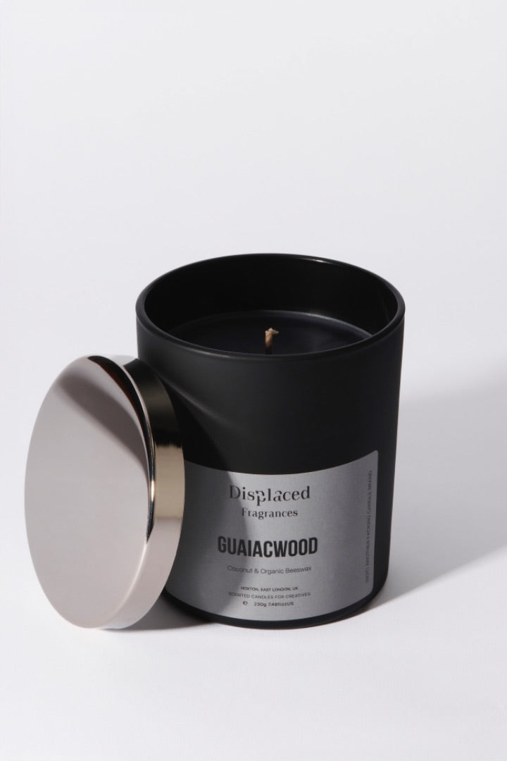 Guaiacwood Black - Organic Scented Candle